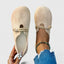Women’s Tie-Strap Comfort Flats - Beige