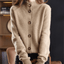 Women’s Soft Knit Collared Button Cardigan - Khaki