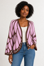 Women’s Butterfly Wing Knit Cardigan - Vintage Rose
