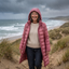 Women’s Lightweight Hooded Long Puffer Coat - view 4