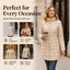 Women’s Quilted Hooded Winter Coat - view 6