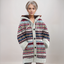 Women’s Fair Isle Hooded Knit Cardigan - Multicolour