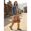 Women’s Buckle Mid Calf Biker Boots