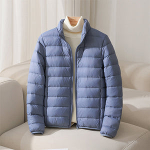 Women’s Lightweight Quilted Stand Collar Puffer Jacket
