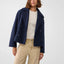 Women’s Cropped Double Breasted Peacoat