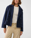 Women’s Cropped Double Breasted Peacoat