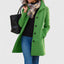 Women’s Double Breasted Wool Blend Peacoat