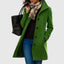 Women’s Double Breasted Wool Blend Peacoat