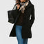 Women’s Double Breasted Wool Blend Peacoat