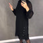 Women’s Embellished Mesh Sleeve Midi Dress