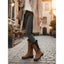 Women’s Faux Fur Trimmed Knee High Boots