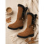 Women’s Faux Fur Trimmed Knee High Boots
