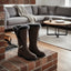 Women’s Faux Fur Trimmed Knee High Boots