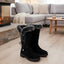 Women’s Faux Fur Trimmed Knee High Boots