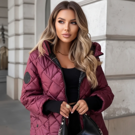 Women’s Fur Trim Hooded Puffer Jacket