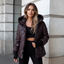 Women’s Fur Trim Hooded Puffer Jacket