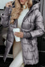 Women’s Hooded Quilted Jacket with Fur Lined Hood