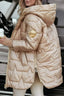 Women’s Hooded Quilted Jacket with Fur Lined Hood