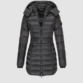 Women’s Long Hooded Puffer Coat