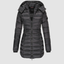 Women’s Long Hooded Puffer Coat