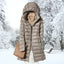 Women’s Longline Hooded Puffer Coat