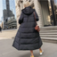 Women’s Maxi Length Hooded Puffer Coat
