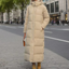 Women’s Maxi Length Hooded Puffer Coat