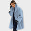 Women’s Oversized Lapel Wool Blend Coat