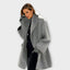 Women’s Oversized Lapel Wool Blend Coat
