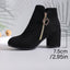 Women’s Pointed Block Heel Ankle Boots