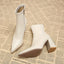 Women’s Pointed-Toe Chunky Heel Ankle Boots