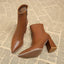 Women’s Pointed-Toe Chunky Heel Ankle Boots