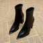 Women’s Pointed-Toe Chunky Heel Ankle Boots