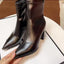 Women’s Pointed-Toe Chunky Heel Ankle Boots