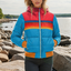 Women’s Retro Stripe Puffer Jacket