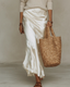 Women’s Satin Slip Dress and Knit Jumper Set