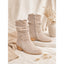 Women’s Slouchy Suede Buckle Boots