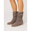 Women’s Slouchy Suede Buckle Boots