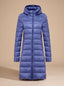Women’s Ultralight Long Hooded Puffer Jacket