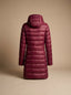 Women’s Ultralight Long Hooded Puffer Jacket